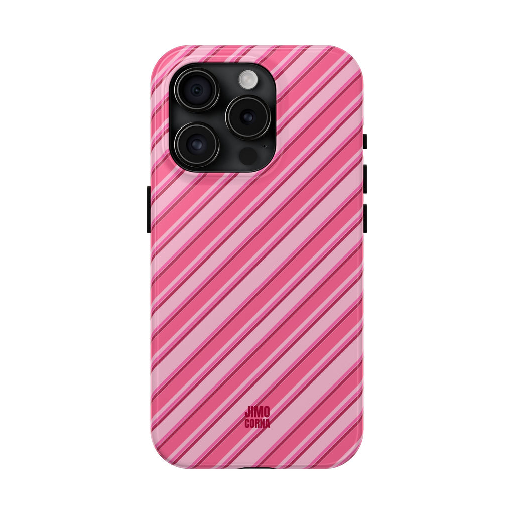 Angelina Stripes | Hot Pink - iPhone Case