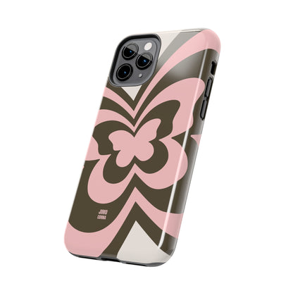 Pink Retro Butterfly