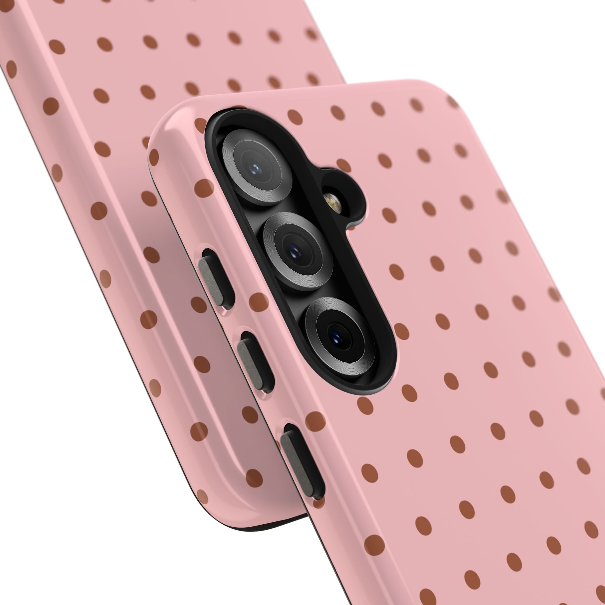 Polka Dot | Pink and Brown