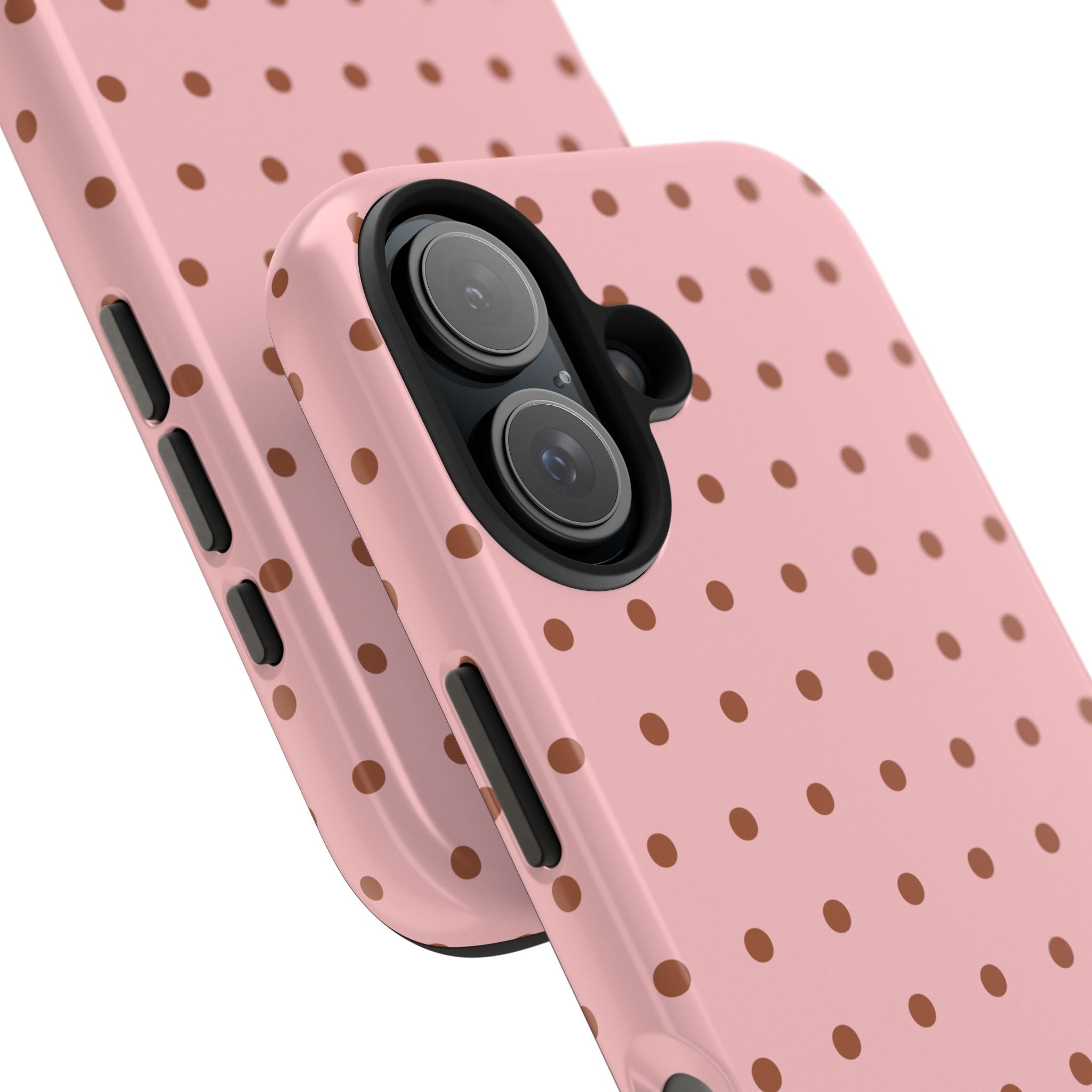 Polka Dot | Pink and Brown