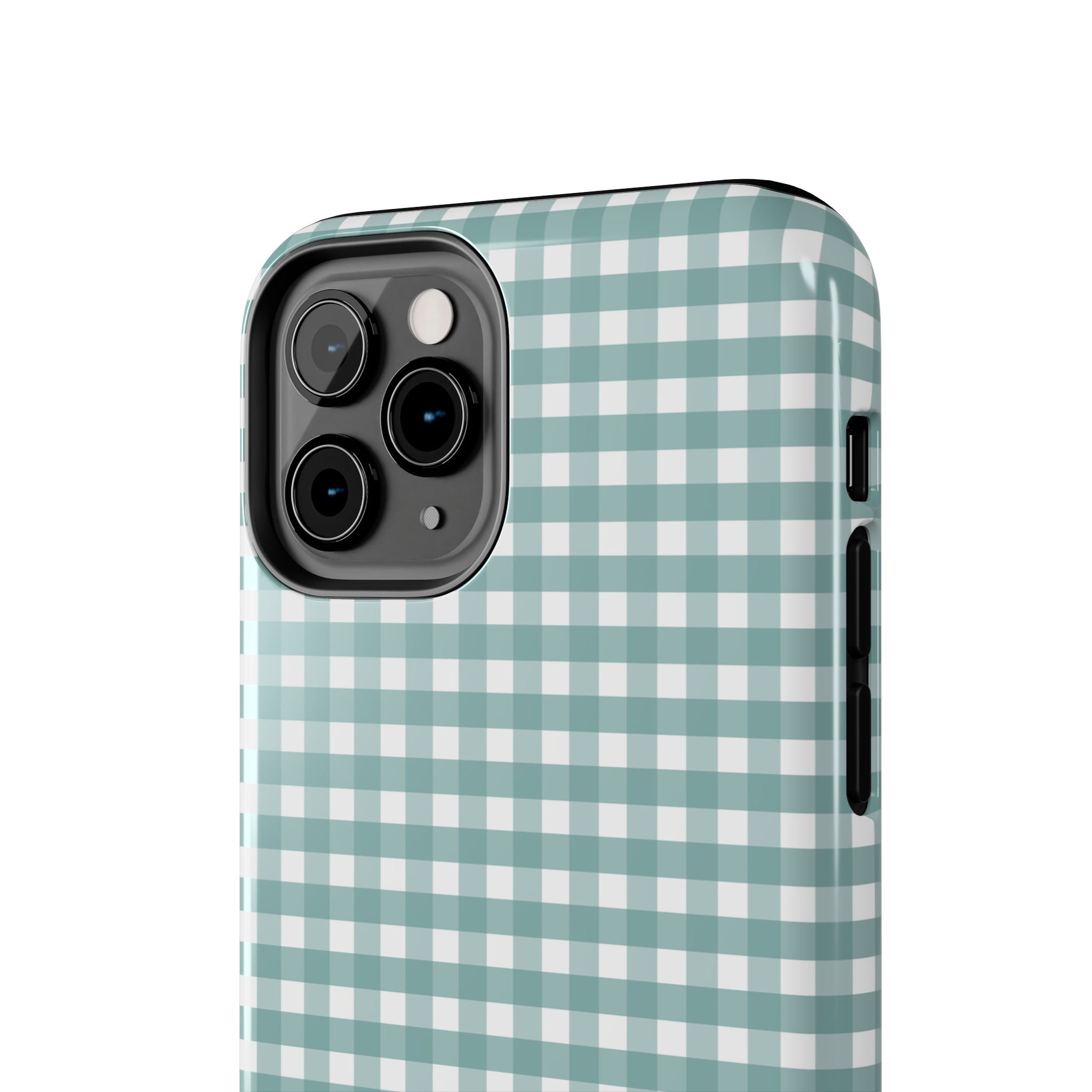 Farm Gingham iPhone Case | Blue
