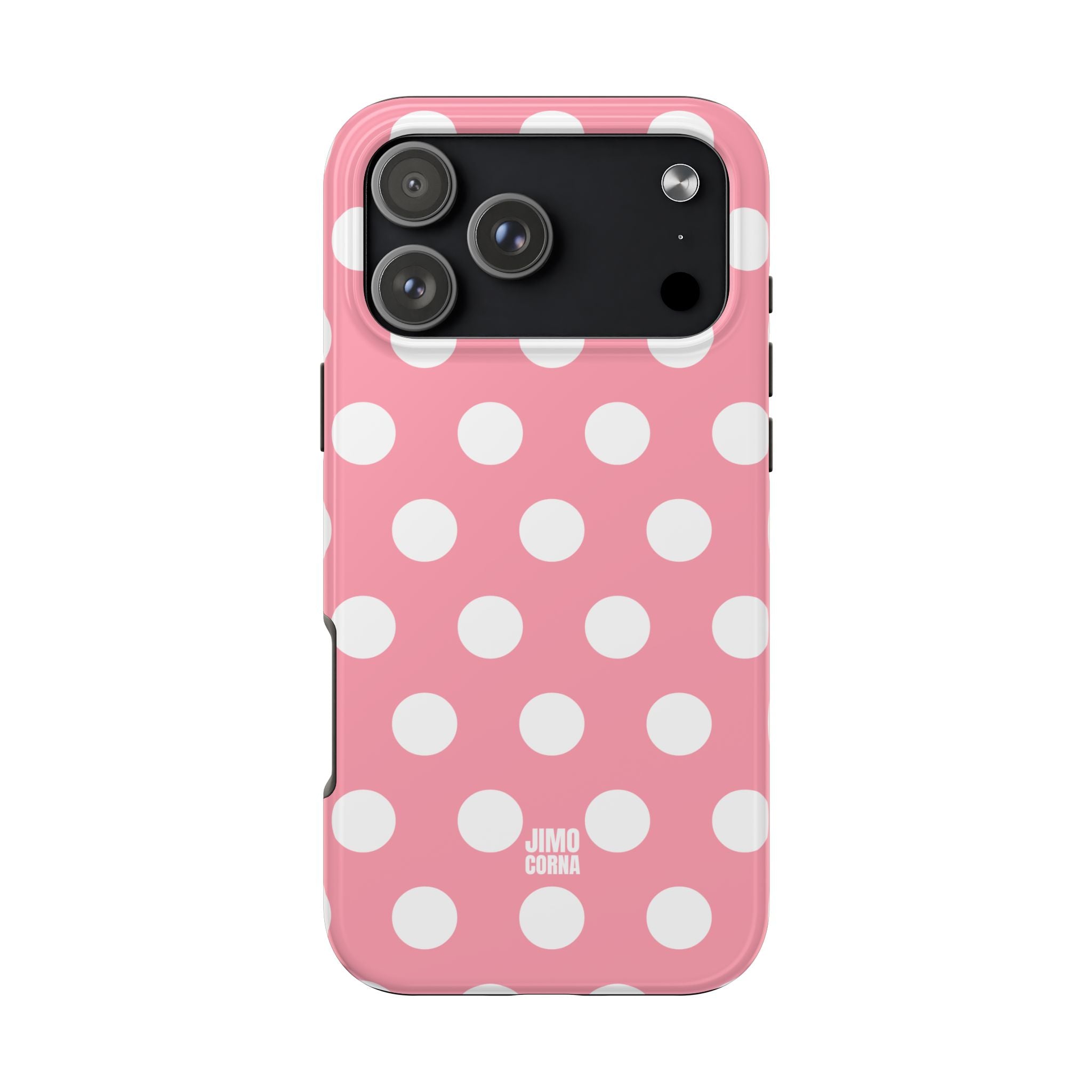 Big Polka Dot | Pink and White