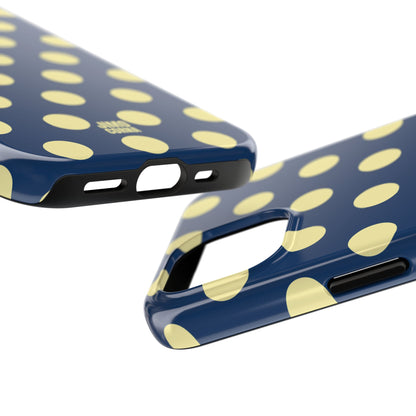 Big Polka Dot | Blue and Cream