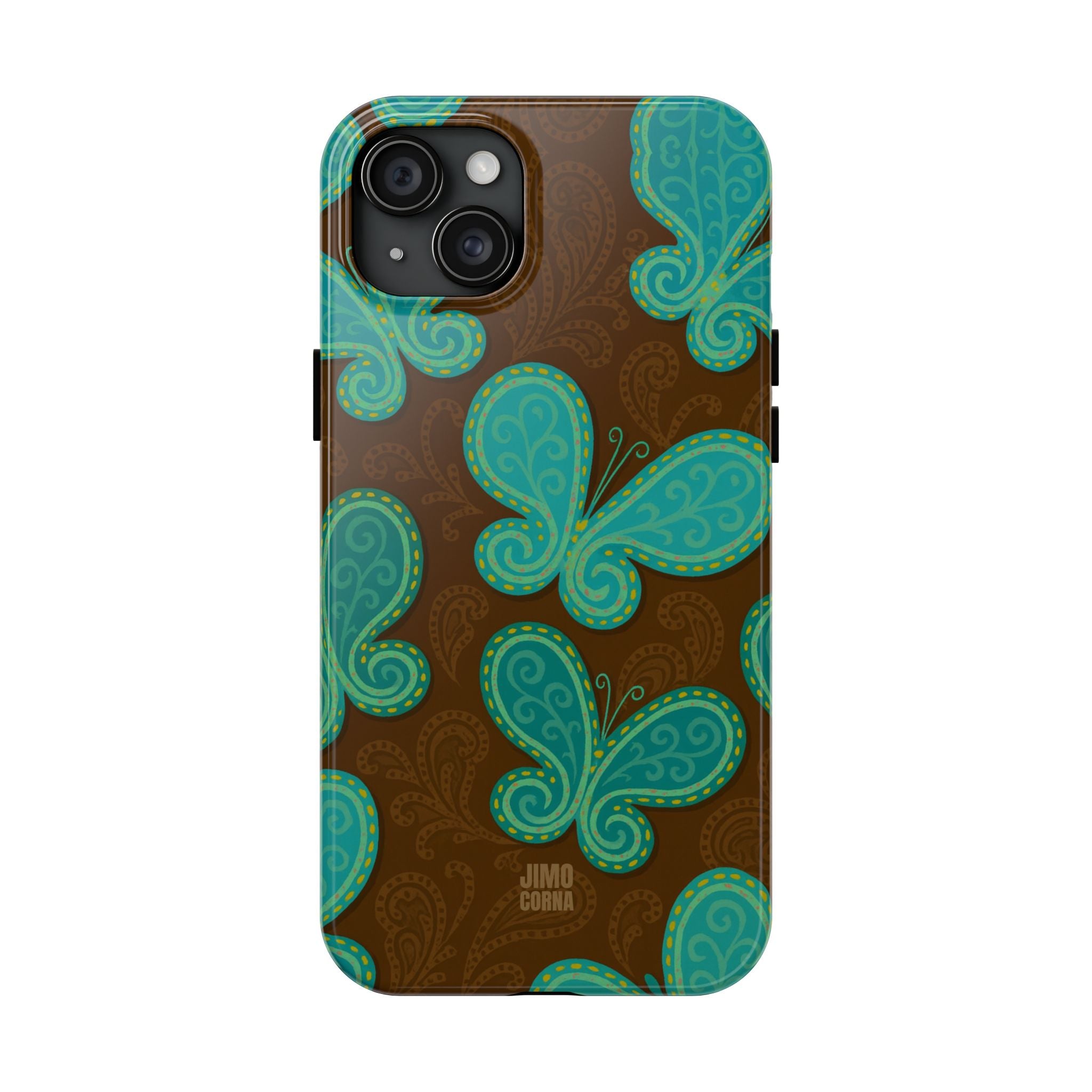 Cocoa Breeze Butterflies iPhone Case