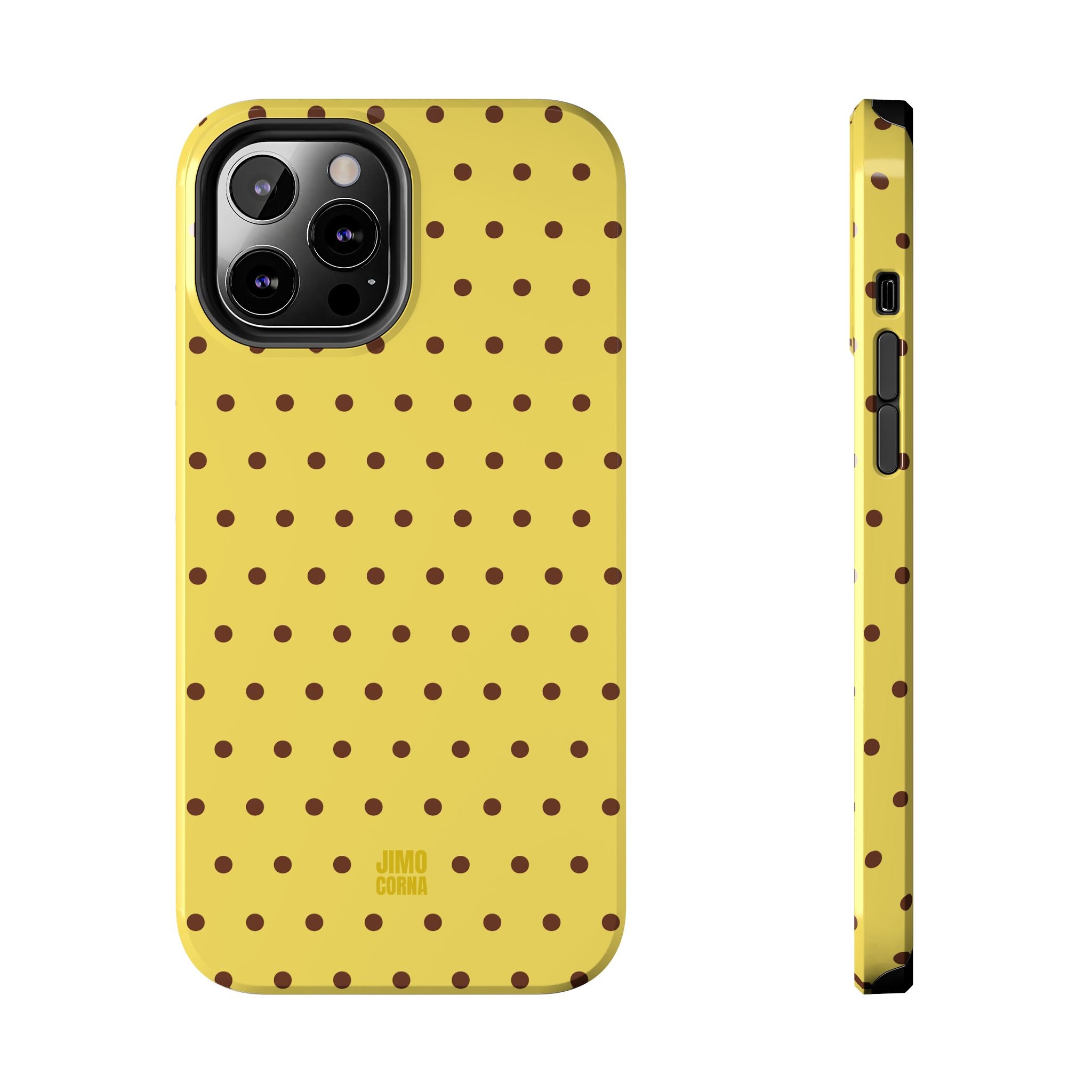 Polka Dot | Yellow and Brown