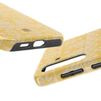Holiday Knit | Yellow Samsung Galaxy Case
