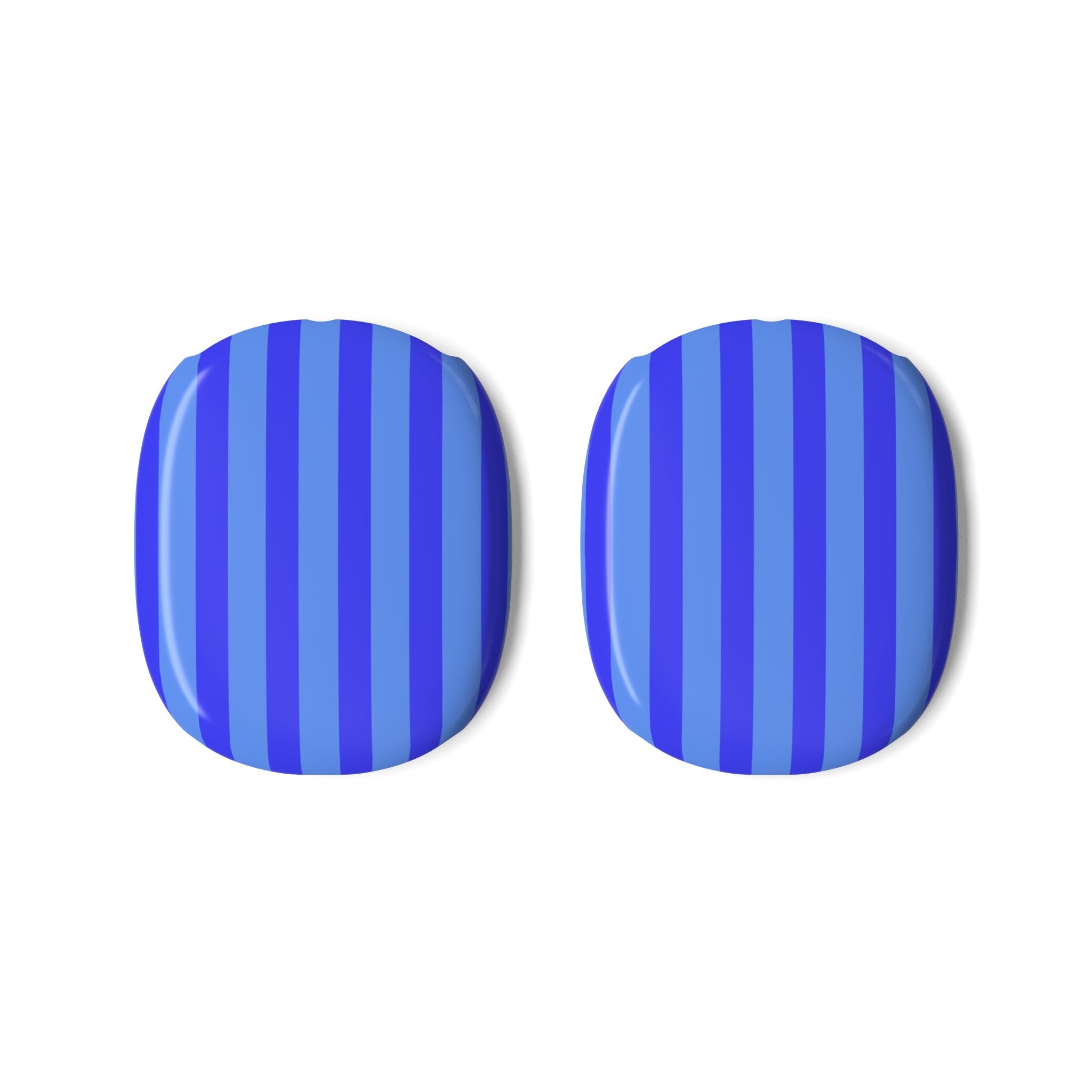 Bold Stripes AirPods Max Covers | Blueberry