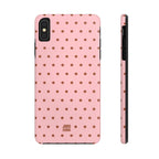 Polka Dot | Pink and Brown