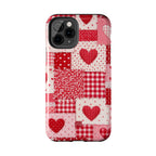 Patchwork Heart iPhone Case