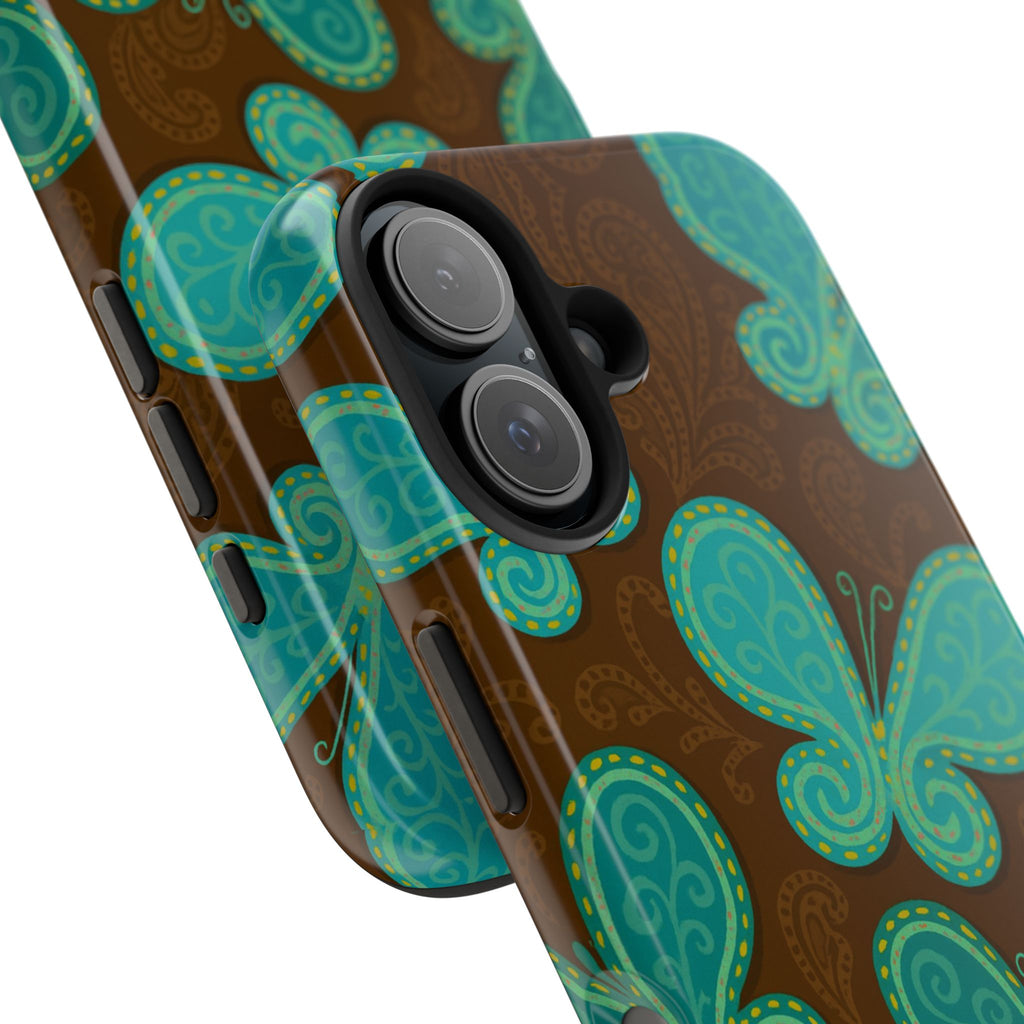 Cocoa Breeze Butterflies iPhone Case