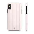 Baby Pink Soft Stripes