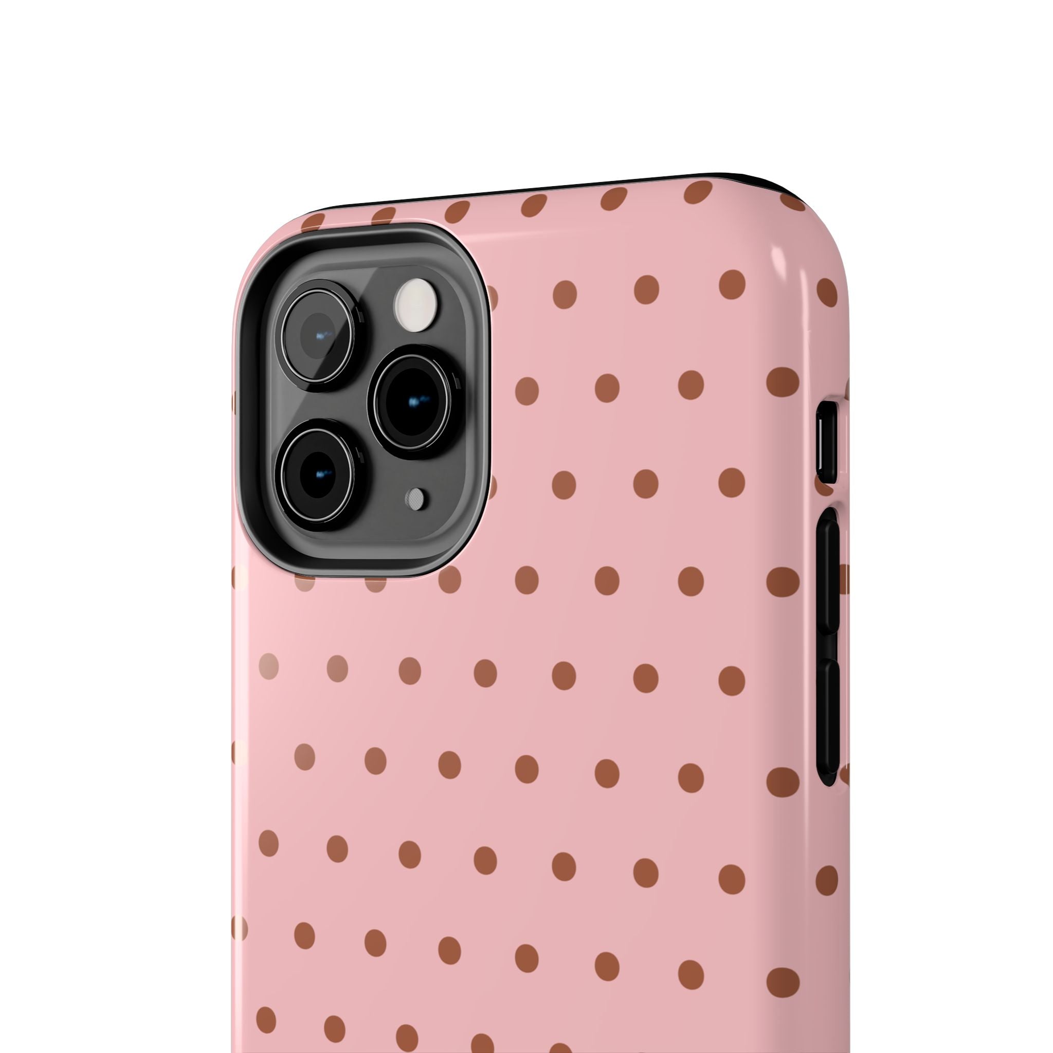 Polka Dot | Pink and Brown