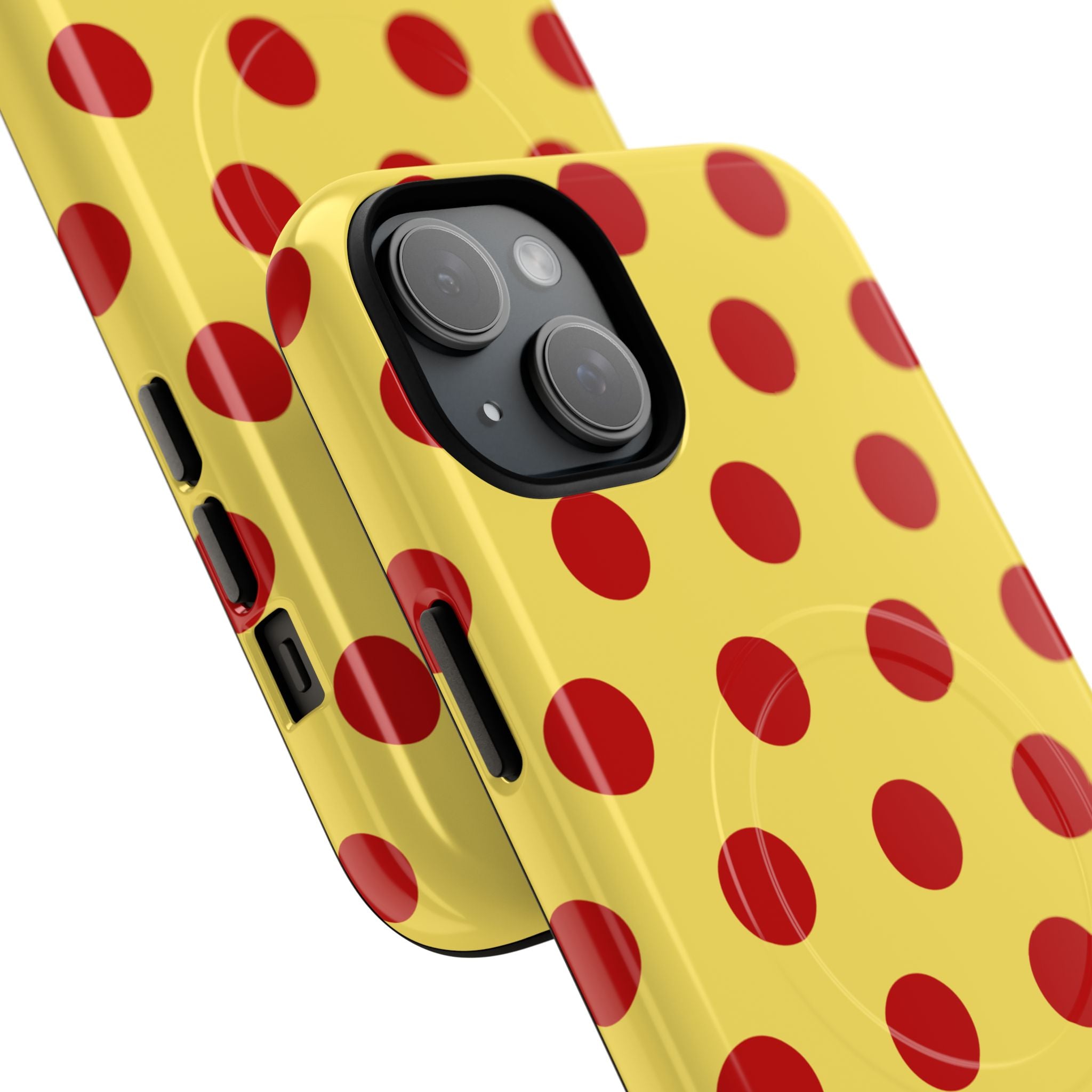 Big Polka Dot | Yellow and Red