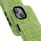 Holiday Knit | Green MagSafe iPhone Case