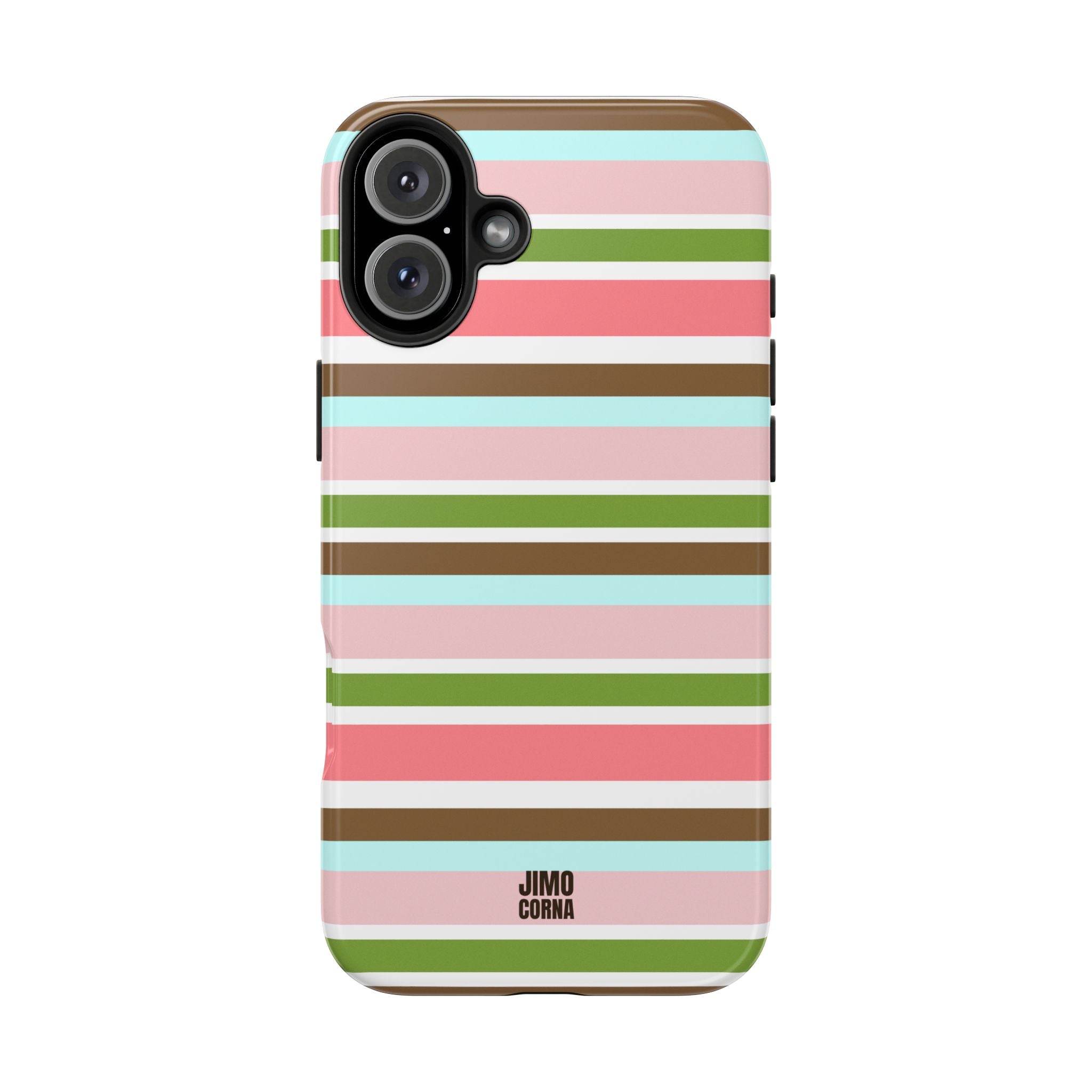 Sweet Candy Stripes iPhone Case