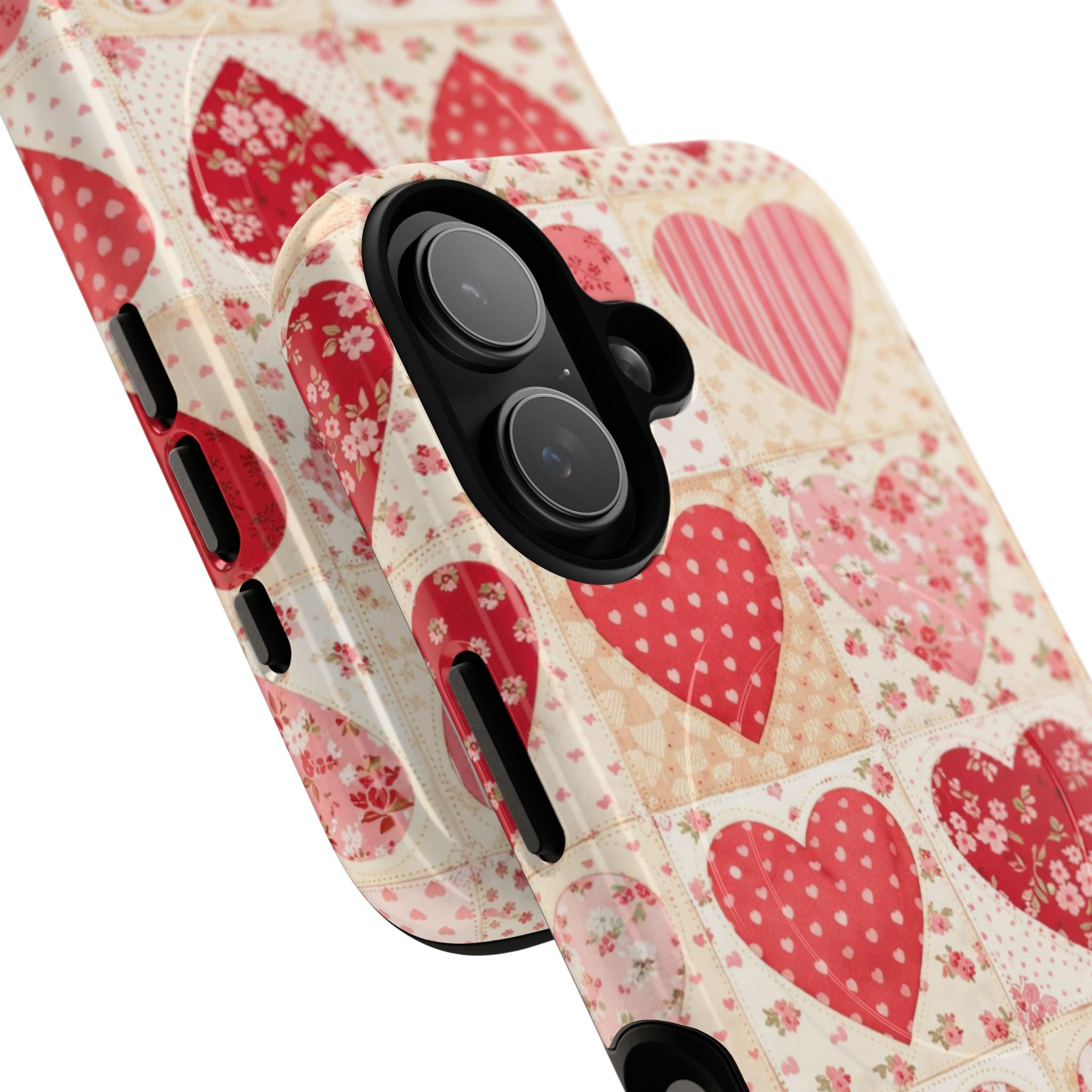 Sweetheart Patchwork MagSafe iPhone Case