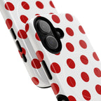 Big Polka Dot | White and Red