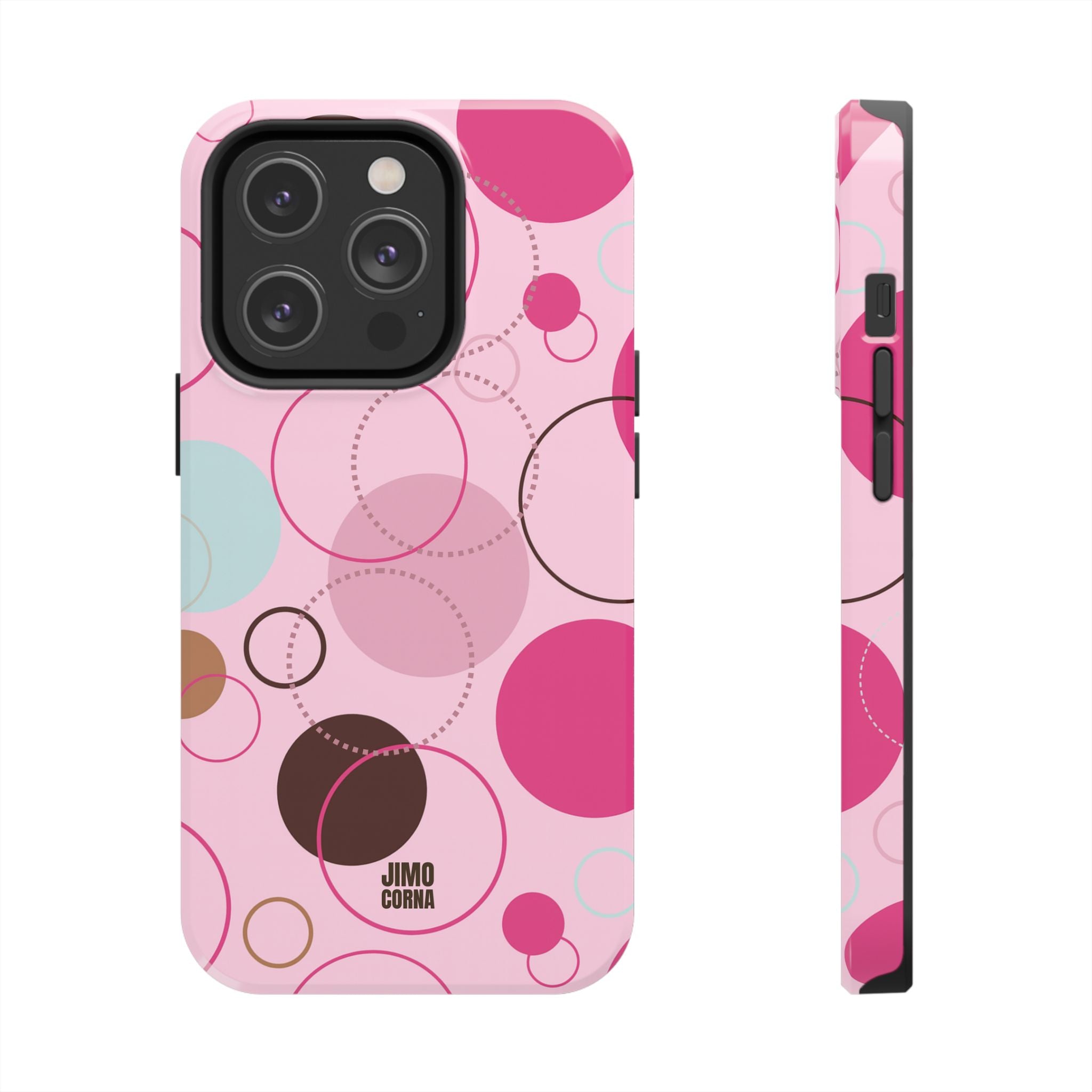 Spiral Pop iPhone Case | Pink