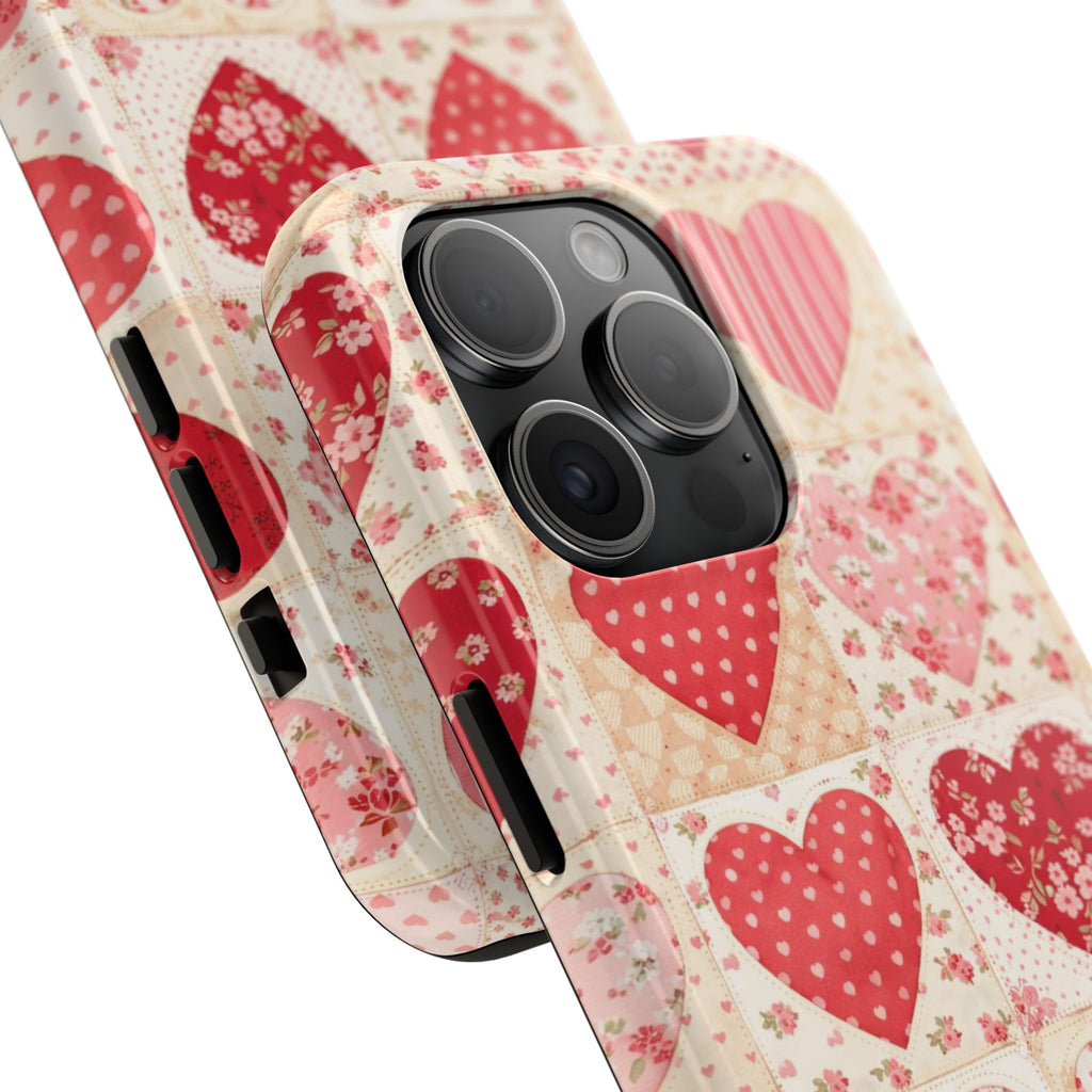 Sweetheart Patchwork iPhone Case