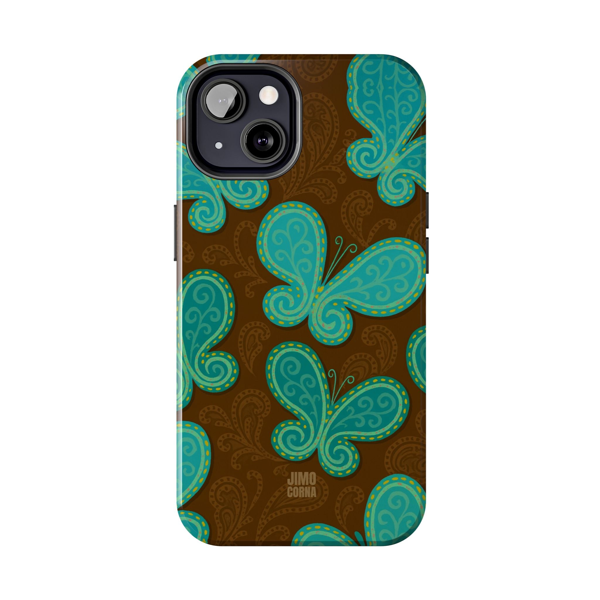 Cocoa Breeze Butterflies iPhone Case