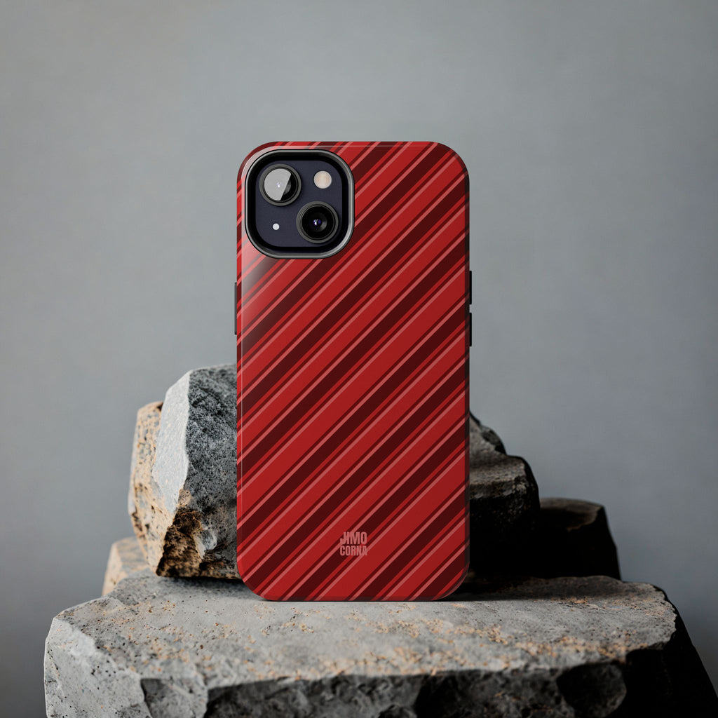Angelina Stripes | Cherry - iPhone Case