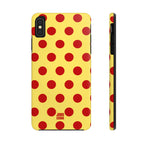 Big Polka Dot | Yellow and Red