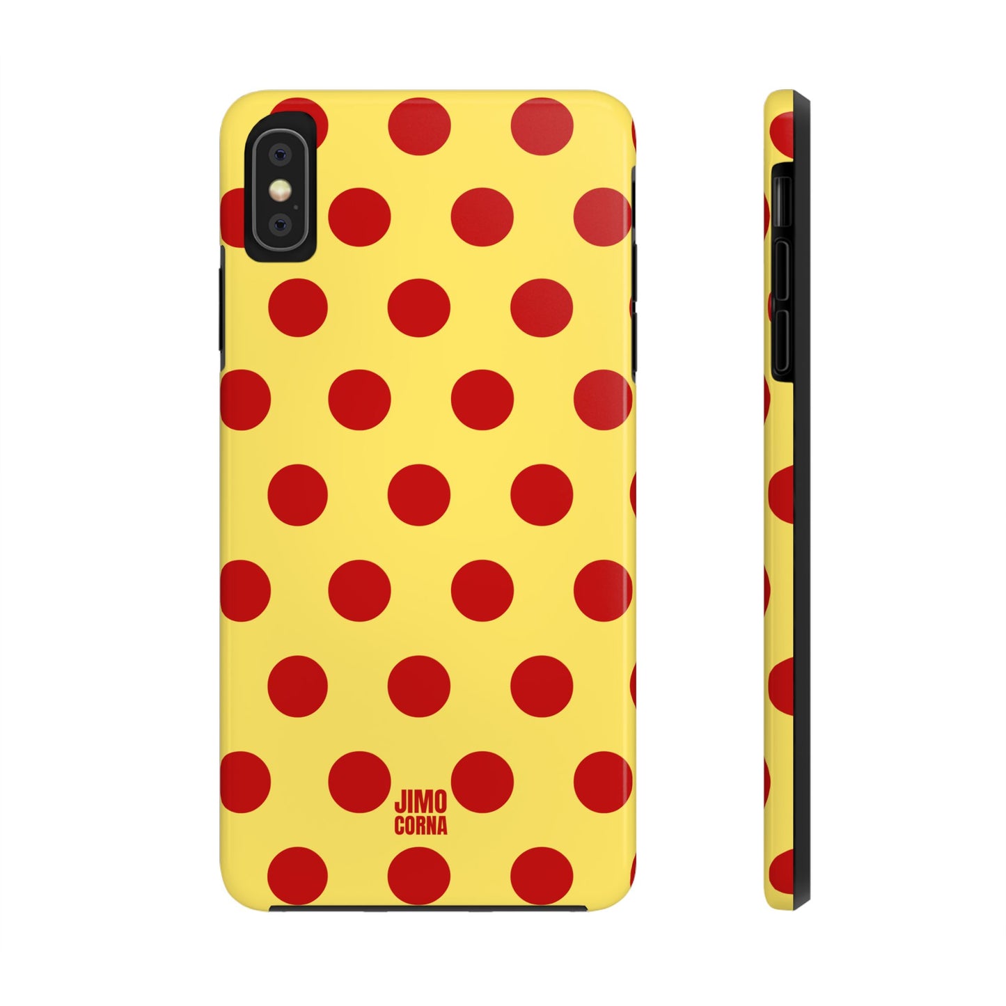 Big Polka Dot | Yellow and Red