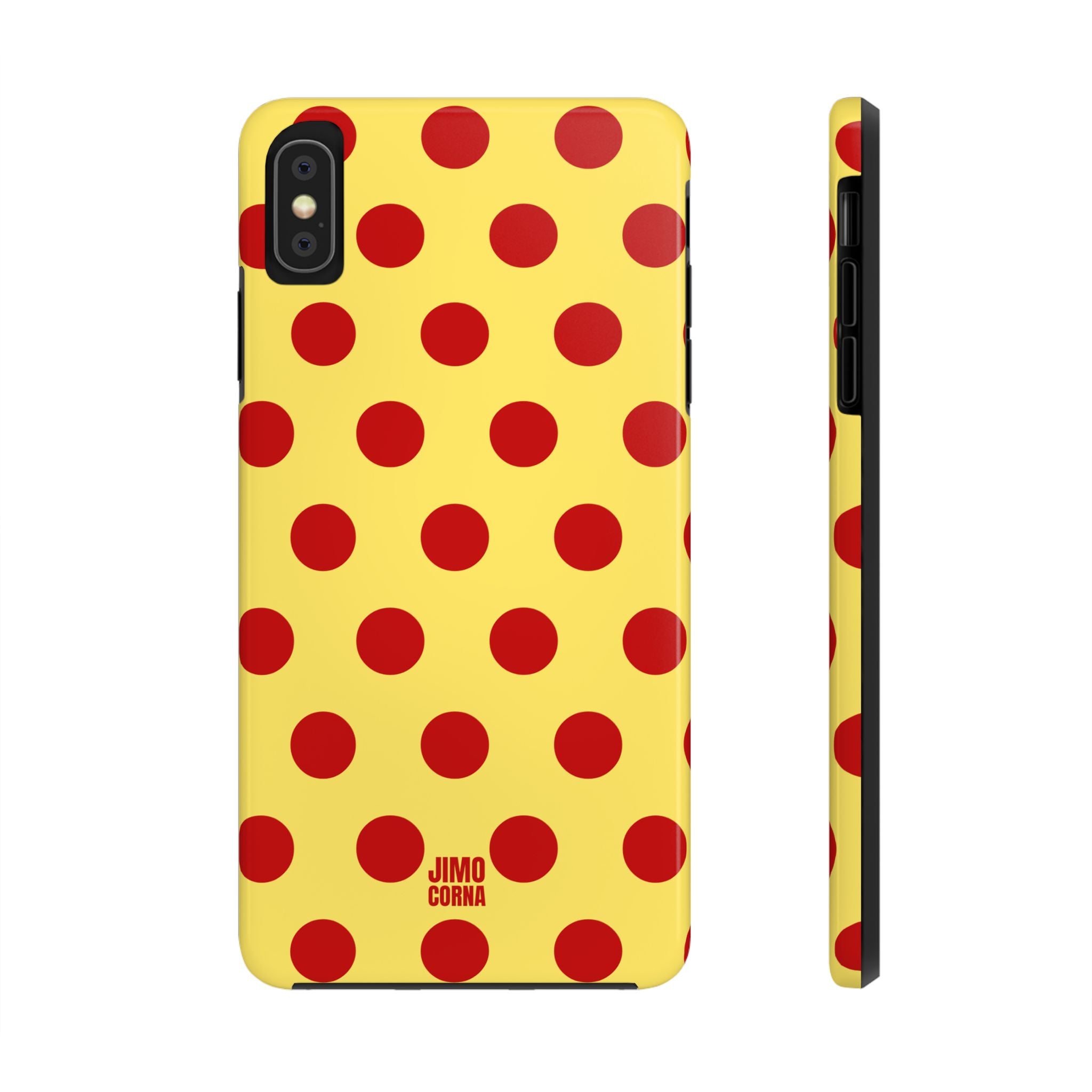 Big Polka Dot | Yellow and Red