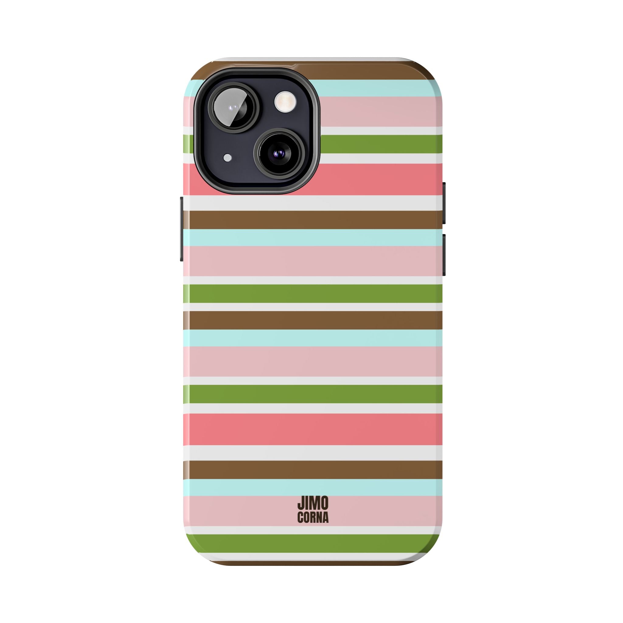 Sweet Candy Stripes iPhone Case