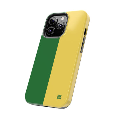 Green and Yellow Color Block