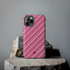 Angelina Stripes | Hot Pink - iPhone Case