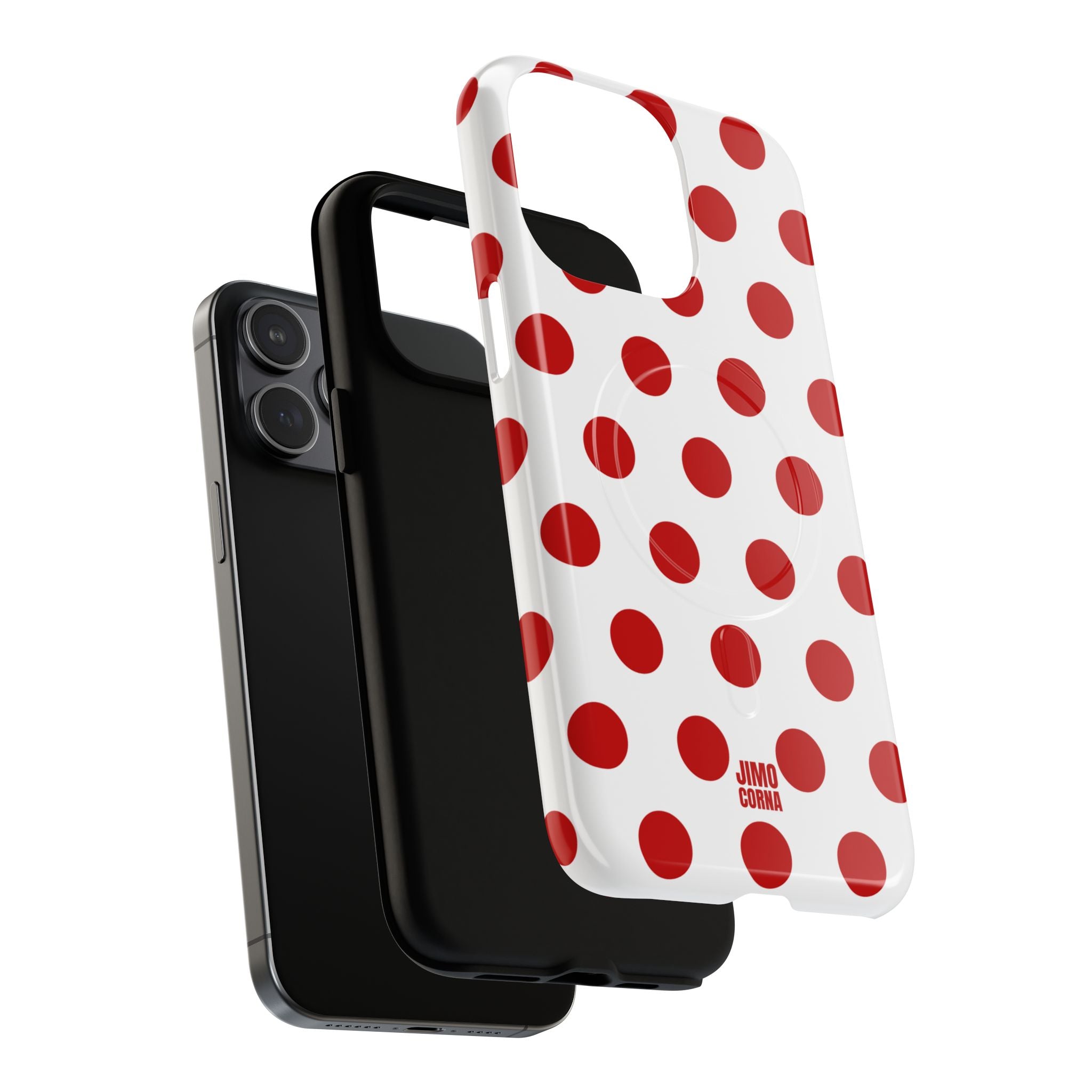 Big Polka Dot | White and Red