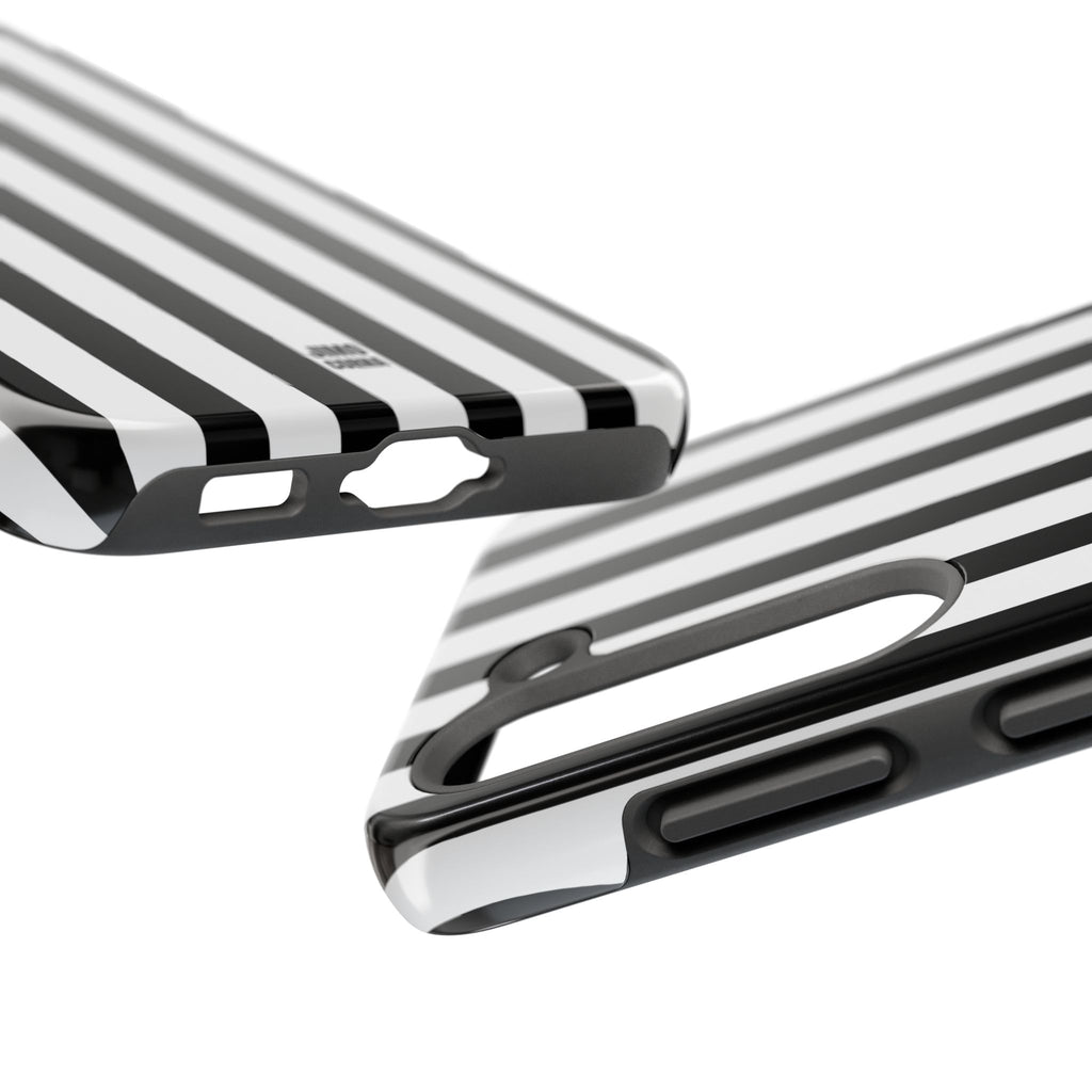 Bold Stripes Samsung Galaxy Case | Black and White