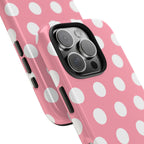 Big Polka Dot | Pink and White