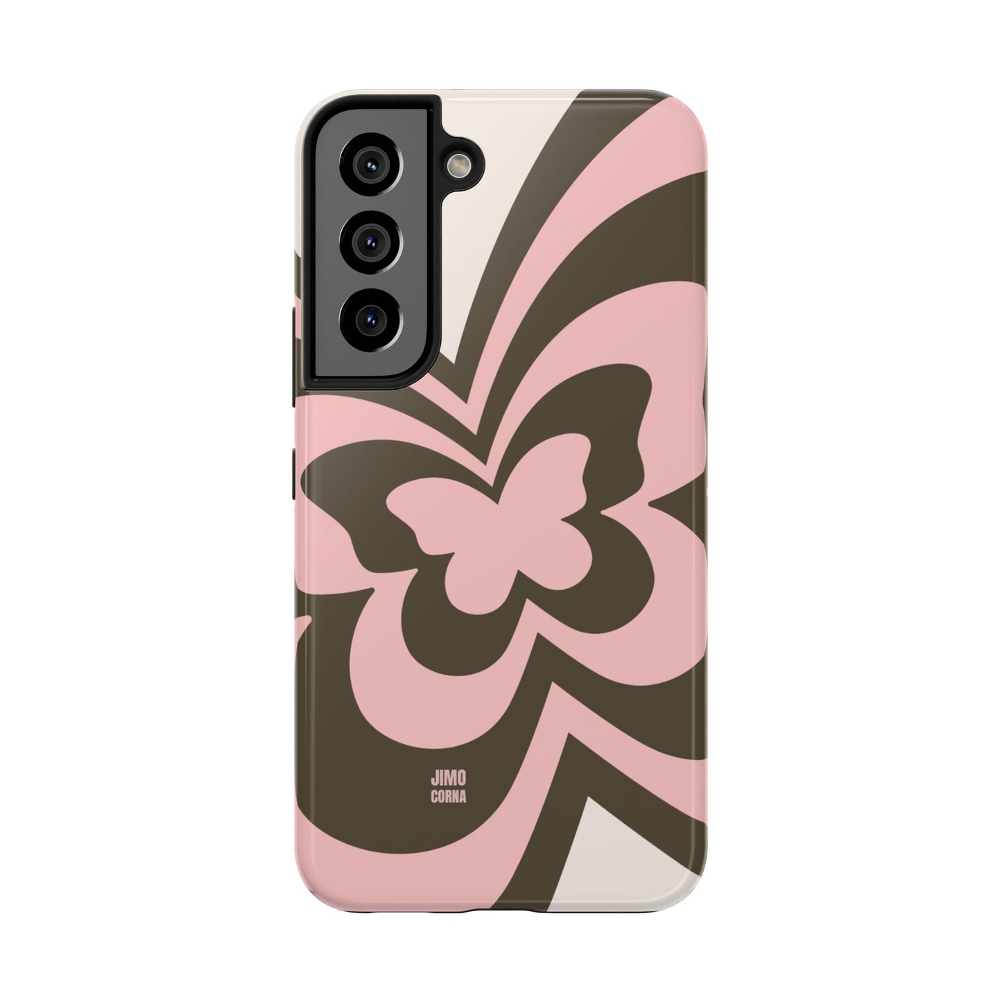 Pink Retro Butterfly