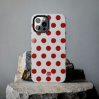 Big Polka Dot | White and Red