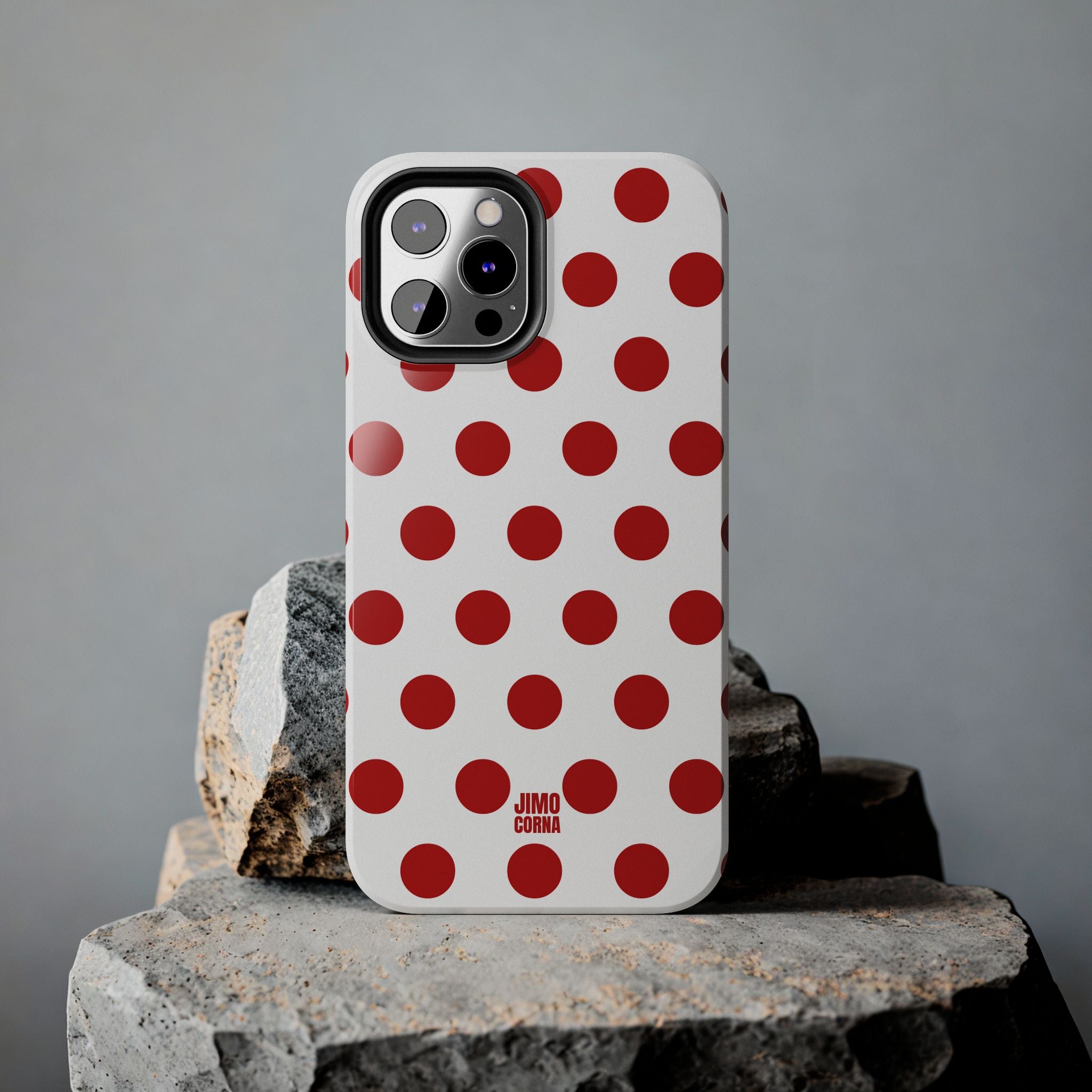 Big Polka Dot | White and Red
