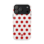 Big Polka Dot | White and Red