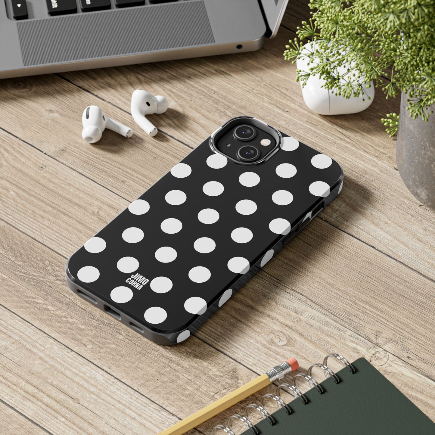 Big Polka Dot | Black and White