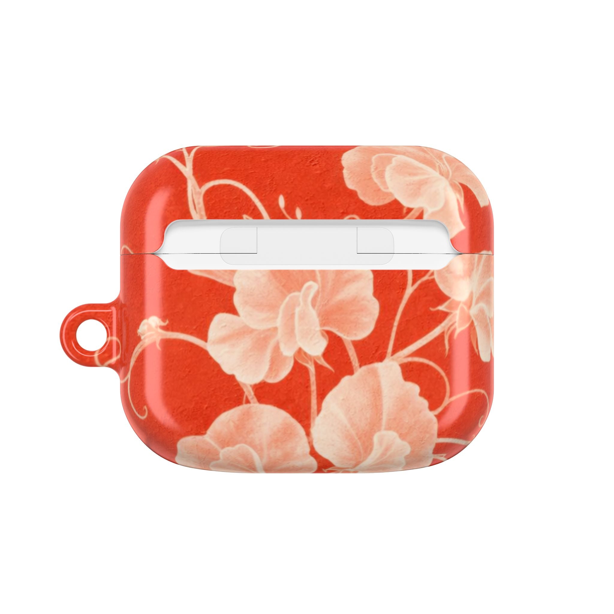 Red Flora AirPods Case