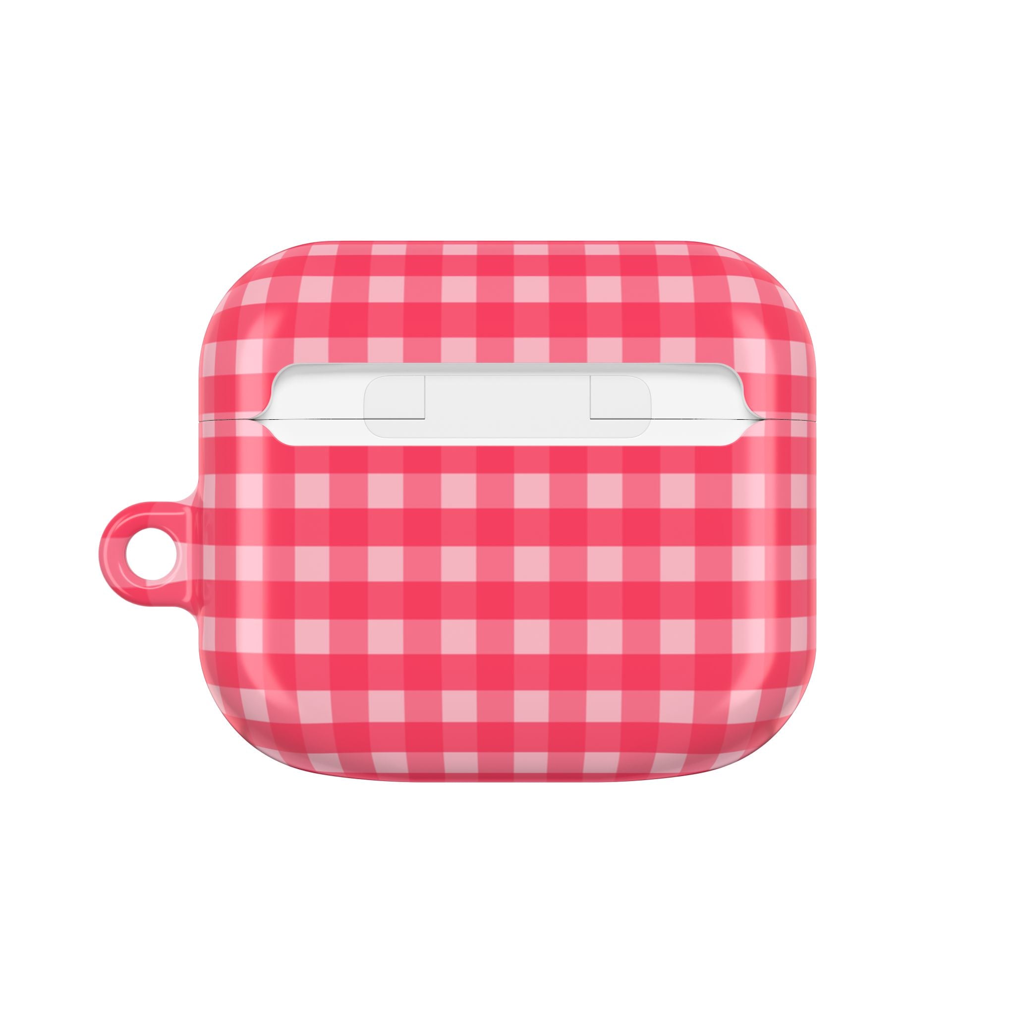 Farm Gingham AirPods Case | Hot Pink