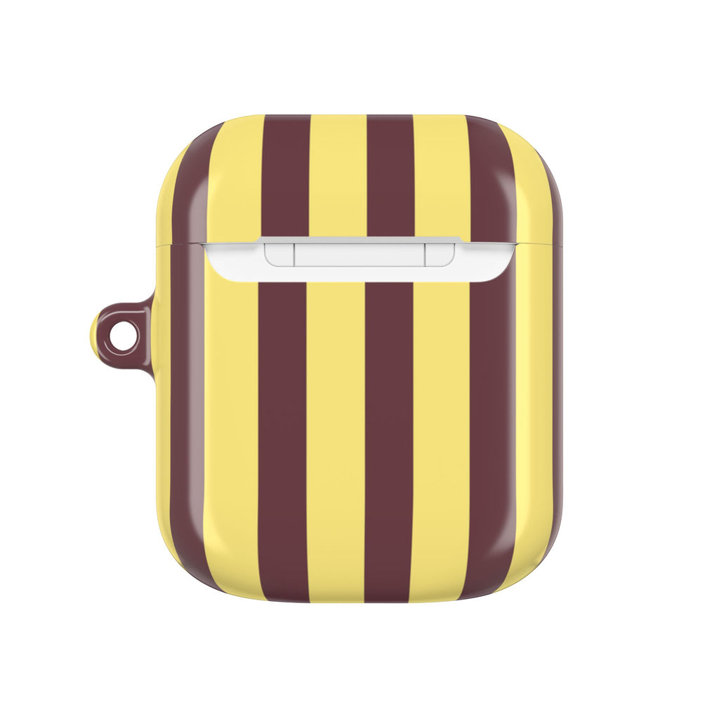 Bold Stripes AirPods Case | Banana