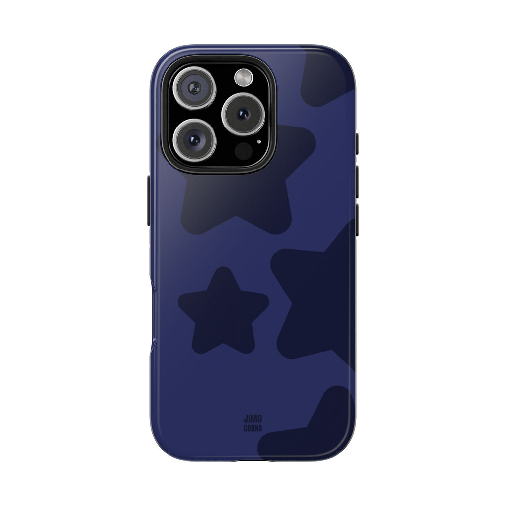 Navy Blue Bold Stars