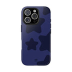 Navy Blue Bold Stars