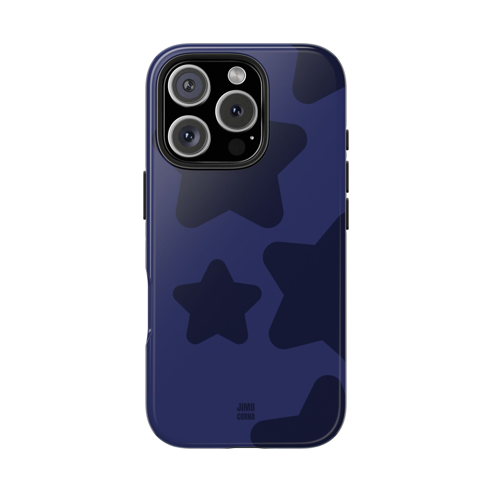 Navy Blue Bold Stars