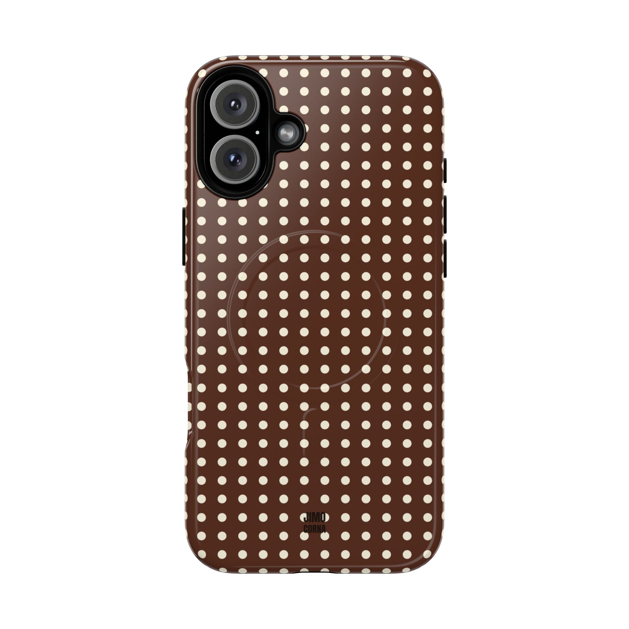 Brown Polka Dot