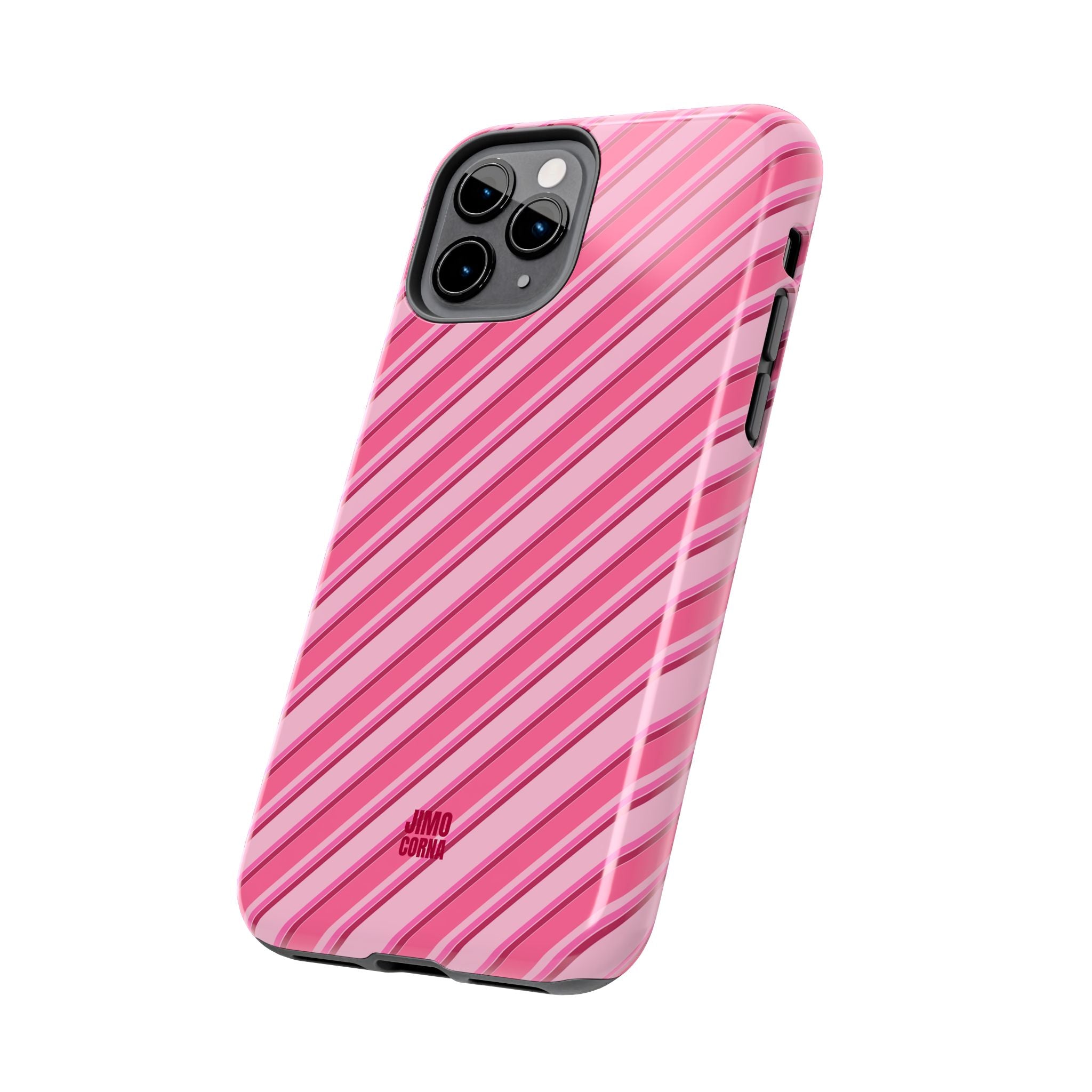Angelina Stripes | Hot Pink - iPhone Case