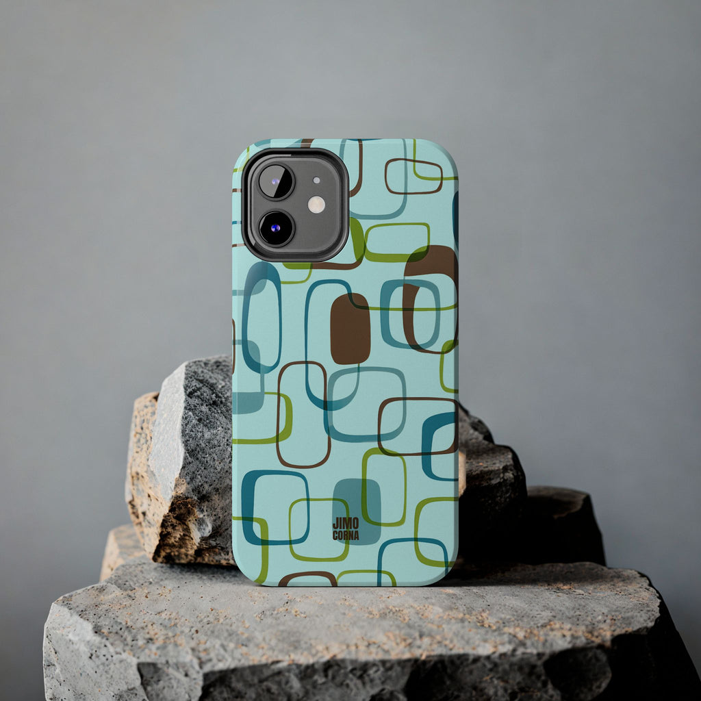 Coast Blocks iPhone Case | Mint