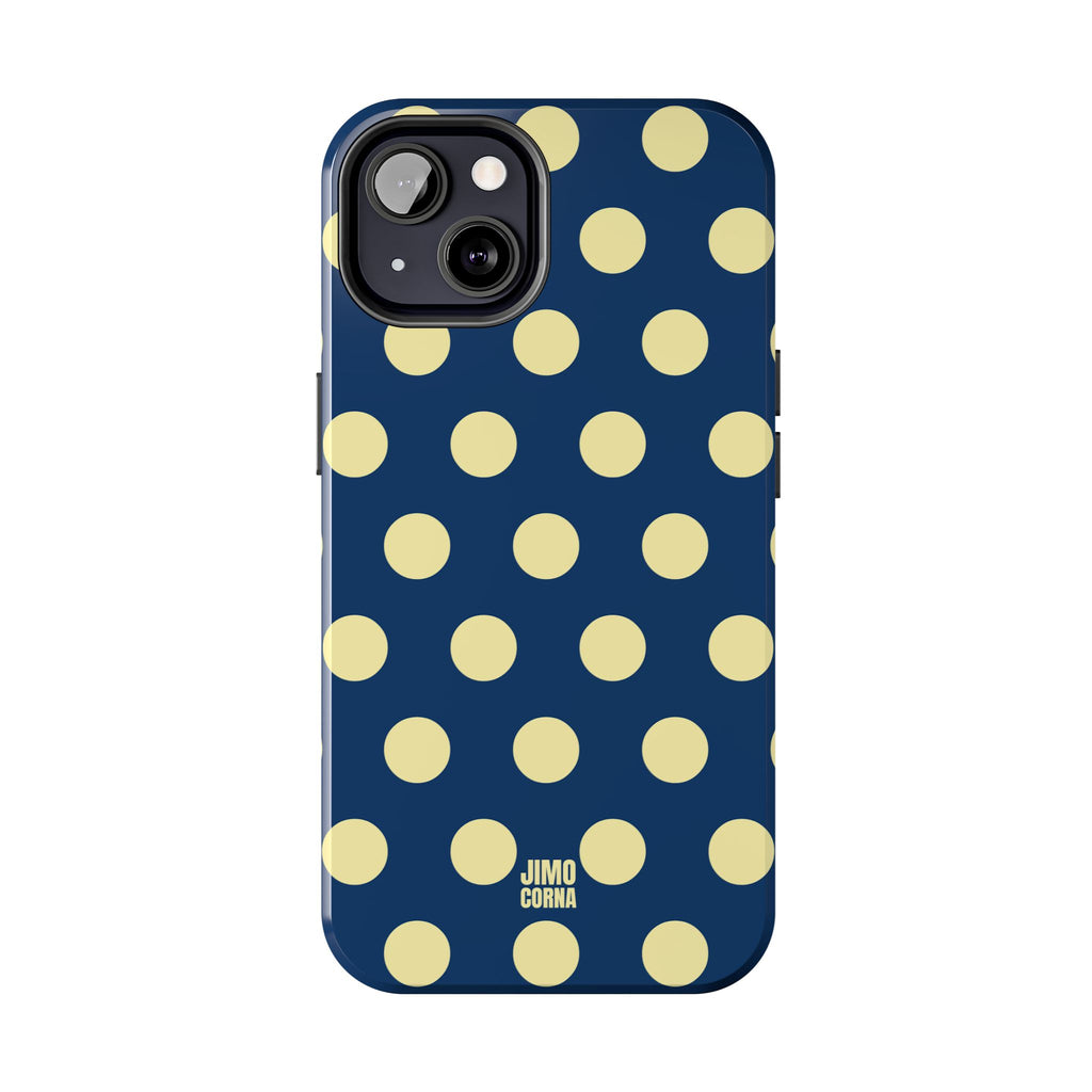 Big Polka Dot | Blue and Cream