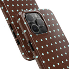 Polka Dot | Brown and Blue